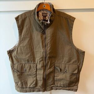C.E. Schmidt Workwear Men's Vest Full‎ Zip Pockets 100% Cotton Outdoor Tough 3X